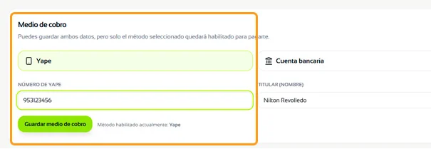Paso 3: Configura tu medio de cobro — cómo usar el panel de afiliados de PLIA
